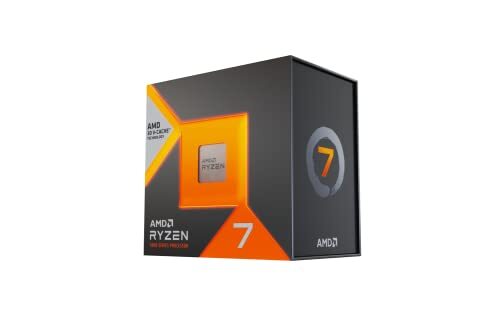AMD Ryzen 7 7800X3D Prozessor, 8 Kerne, 104 M Cache, bis zu 5,0 GHz, DDR5
