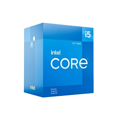 Intel Core i5-12400F Desktop Prozessor, 2.5GHz, 6 Kerne, LGA1700, 128GB RAM