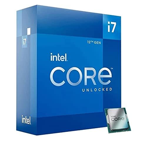 Intel Core i7-12700K Desktop Prozessor, 3.6GHz, 6 Kerne, 128GB RAM