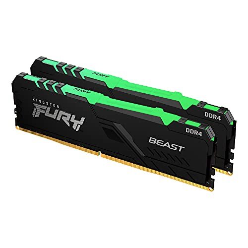 Kingston FURY Beast RGB 16GB (2x8GB) 3600MHz DDR4