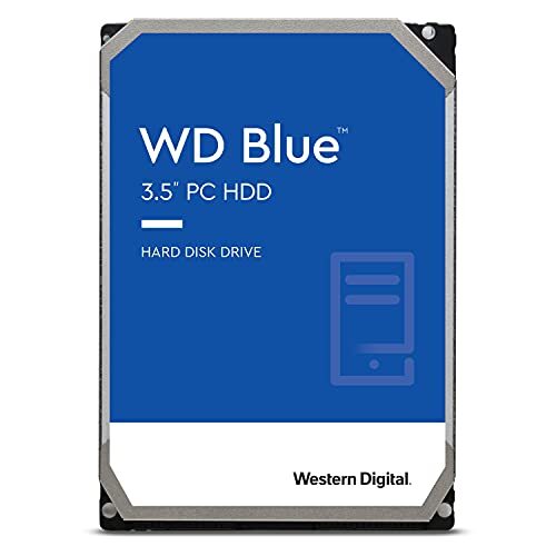 WD Blue 2 TB Interne Festplatte HDD, 3.5 Zoll, 5400 U/Min, 256MB Cache