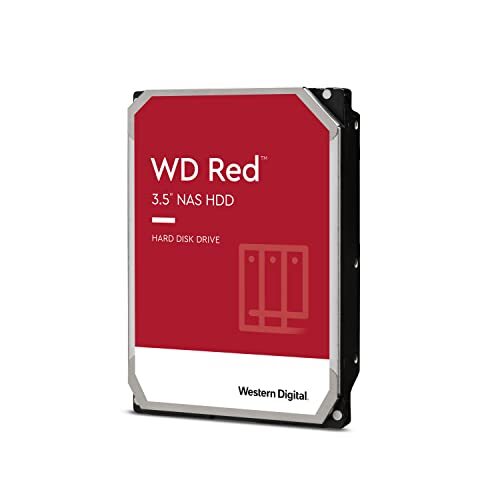 Western Digital Red 3 TB interne NAS-Festplatte, 3,5 Zoll, 5400 U/min, 256 MB Cache